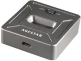Док-станция SSD AgeStar 31CBNV1C NVMe USB3.2 алюминий черный M2 2280 M-key Image