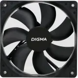 Вентилятор Digma DFAN-120-7 120x120x25mm 3-pin 4-pin (Molex)23dB 73gr Ret Image