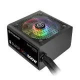 Блок питания Thermaltake ATX 500W Smart RGB 500 80+ 24pin APFC 120mm fan color LED 6xSATA RTL Image
