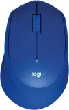 Мышь Logitech M331 Silent Plus синий оптическая (1000dpi) silent беспроводная USB (3but) Image