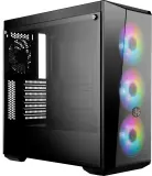 Корпус Cooler Master MasterBox 5 Lite RGB, USB 3.0 x 2, 1xFan, 3x120mm ARGB Fan, Black, Splitter cable + Controller, ATX, w/o PSU Image
