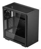 Корпус Deepcool CH510 без БП, боковое окно (закаленное стекло), 1x120мм вентилятор сзади, черный, ATX Image