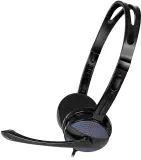 Гарнитура накладные Sven AP-151MV 1.2м черный проводные оголовье (SV-015411) Image
