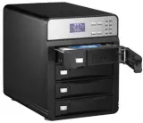 Внешний корпус для HDD AgeStar 3C4B3A1 SATA II USB3.0 алюминий черный LCD 3.5" Image