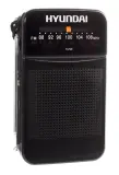 Радиоприемник портативный Hyundai H-PSR110 черный Image