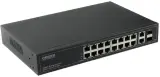 Коммутатор Osnovo SW-71802/L 2xКомбо(1000BASE-T/SFP) неуправляемый Image