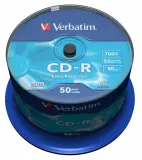 Диск CD-R Verbatim 700Mb 52x Cake Box (50шт) (43351) Image
