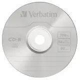 Диск CD-R Verbatim 700Mb 52x Jewel case (10шт) (43327) Image