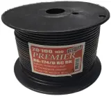 Кабель Premier RG-174/U BC BK 100м. черный (20-100 100) Image