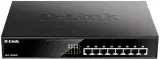 Коммутатор D-Link DGS-1008MP/B1A 8x1Гбит/с 8PoE+ 125W неуправляемый Image