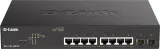 Коммутатор D-Link DGS-1100-10MPV2/A3A (L2) 8x1Гбит/с 2xКомбо(1000BASE-T/SFP) 2SFP 8PoE 130W управляемый Image