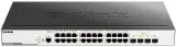 Коммутатор D-Link PROJ Managed L2 Switch 24x1000Base-T, 4x10GBase-X SFP+, Surge 6KV, CLI, RJ45 Console, RPS, Dying Gasp Image