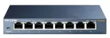 Сетевое оборудование TP-Link TL-SG108, 8-портовый настольный гигабитный коммутатор, 8 портов RJ45 10/100/1000 Мбит/с, металлический корпус Image