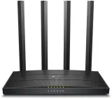 TP-Link Archer C6U, AC1200 Двухдиапазонный Wi Fi роутер, до 300 Мбит/с на 2,4 ГГц + до 867 Мбит/с на 5 ГГц, 4 антенны, 1 гигабитный порт WAN + 4 гигабитных порта LAN, порт USB 2.0 Image