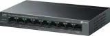 Сетевое оборудование TP-Link LS109P, Настольный коммутатор с 9 портами 10/100 Мбит/с (8 портов PoE+), 802.3af/at, бюджет PoE — 63 Вт, до 250 метров Image
