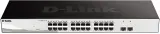 Коммутатор D-Link DGS-1210-26/F (L2) 24x1Гбит/с 2SFP управляемый Image