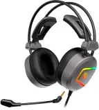 Наушники с микрофоном A4Tech Bloody MC750 серый 2.3м мониторные USB оголовье (MC750 GREY) Image