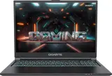Ноутбук Gigabyte G6 Core i5 13500H 16Gb SSD512Gb NVIDIA GeForce RTX4050 6Gb 16" IPS WUXGA (1920x1200) Free DOS black WiFi BT Cam (MF-52KZ853SD) Image