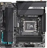 Материнская плата GIGABYTE B650M AORUS ELITE AX, AM5, B650, 4*DDR5, DP+HDMI,  4 SATA 6 Гб/с, M2, Audio, Gb LAN, USB 3.2, Type-C, mATX Image