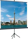 Экран на треноге Lumien 200x200см Eco View LEV-100103 1:1 напольный рулонный Image