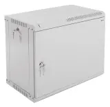 Шкаф коммутационный ЦМО ШРН-ЭКОНОМ (ШРН-Э-9.500.1) настенный 9U 600x520мм пер.дв.стал.лист 75кг серый 470мм 17.2кг 180град. 480мм