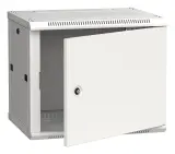 Шкаф коммутационный ITK Linea W (LWR3-06U64-MF) настенный 6U 600x450мм пер.дв.металл 90кг серый 350мм 22кг 200град. 370мм IP20 IK10 сталь Image