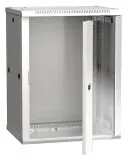 Шкаф коммутационный ITK Linea W (LWR3-12U64-GF) настенный 12U 600x450мм пер.дв.стекл 90кг серый 350мм 29кг 200град. 635мм IP20 IK08 сталь Image
