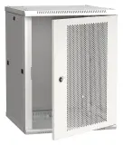 Шкаф коммутационный ITK Linea W (LWR3-12U66-PF) настенный 12U 600x600мм пер.дв.перфор. 90кг серый 500мм 200град. 635мм IP00 IK10 сталь Image
