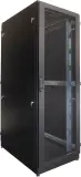 Шкаф ЦМО Шкаф серверный напольный 42U (800х1000) двойные перфорированные двери 2 шт., цвет черный Image