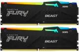 Память DDR5 16GB 5200MHz Kingston KF552C36BBEA-16 Fury Beast Expo RGB RTL Gaming PC5-41600 CL36 DIMM 288-pin 1.25В kit single rank с радиатором Ret Image