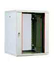 Шкаф коммутационный ЦМО (ШРН-М-15.500) настенный 15U 600x520мм пер.дв.стекл 130кг серый 456мм 24.6кг 180град. 745мм Image