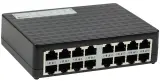 Коммутатор ORIGO Unmanaged Switch 16x100Base-TX, plastic case Image