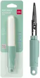 Ножницы Deli EZ508GREEN EZ508 Linfini портативные 125мм ручки пластиковые сталь зеленый блистер Image