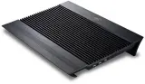 Подставка для ноутбука Deepcool N8 (N8 BLACK) 17" 380x278x55мм 25дБ 3xUSB 2x 140ммFAN 1244г алюминий черный Image