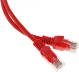 Патч-корд Premier PP12-0.5M/R 1000Гбит/с UTP 4 пары cat5E CCA molded 0.5м красный RJ-45 (m)-RJ-45 (m) Image