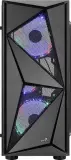 Корпус Aerocool Glider Cosmo-G-BK-v1 черный без БП ATX 2x120mm 2xUSB2.0 1xUSB3.0 audio Image