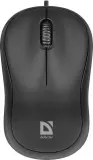 Мышь Defender Patch MS-759 черный оптическая (1000dpi) USB для ноутбука (2but) Image
