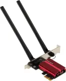 Сетевой адаптер Wi-Fi + Bluetooth Mercusys MA86XE AXE5400 PCI Express (ант.внеш.несъем.) 2ант. Image