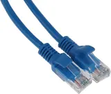 Патч-корд Premier PP12-3M/B 1000Гбит/с UTP 4 пары cat5E CCA molded 3м синий RJ-45 (m)-RJ-45 (m) Image
