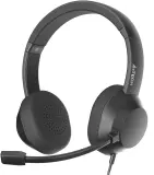 Наушники с микрофоном A4Tech FH150U черный 2м накладные USB оголовье (FH150U BLACK) Image