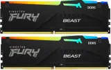 Память DDR5 2x8Gb 5600MHz Kingston KF556C40BBAK2-16 Fury Beast RGB RTL Gaming PC5-44800 CL40 DIMM 288-pin 1.25В single rank с радиатором Ret Image