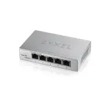 Коммутатор Smart L2 коммутатор Zyxel GS1200-5, 5xGE, настольный, бесшумный, с поддержкой VLAN, IGMP, QoS и Link Aggregation Image