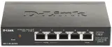 Коммутатор D-Link EasySmart L2 Switch 4х1000Base-T (2x1000Base-T PoE), 1x1000Base-T PD PoE, PoE Budget 18W, PD PoE power only Image