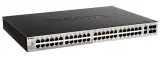 Коммутатор D-Link PROJ Managed L3 Stackable Switch 48x1000Base-T, 2x10GBase-T, 4x10GBase-X SFP+, Surge 6KV, CLI, 1000Base-T Management, RJ45 Console, USB, RPS, Dying Gasp Image