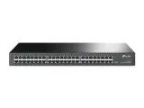 Сетевое оборудование TP-Link TL-SG1048, 48-портовый гигабитный коммутатор, 48 портов RJ45 10/100/1000 Мбит/с, 1U 19-дюймовый монтируемый в стойку стальной корпус Image