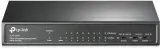 Сетевое оборудование TP-Link TL-SF1009P, 9-портовый 10/100 Мбит/с неуправляемый PoE коммутатор, 8 портов PoE+, IEEE 802.3af/at, бюджет PoE 65 Вт, стальной корпус, режим Extend Mode PoE до 250 метров Image