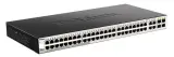 Коммутатор D-Link Smart  L2 Switch 48х1000Base-T, 4хCombo 1000Base-T/SFP, Compact CLI Image
