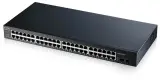 Коммутатор Smart L2 коммутатор Zyxel GS1900-48, rack 19", 48xGE, 2xSFP, кнопка сброса заводских настроек Image