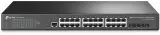 Сетевое оборудование TP-Link SG3428X, JetStream 24-портовый гигабитный управляемый коммутатор уровня 2+ с 4 10G SFP+ слотами Image