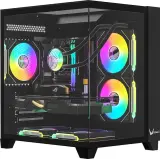 Корпус Formula Crystal Z9M черный без БП mATX 1xUSB3.0 1xUSB3.1 audio bott PSU Image